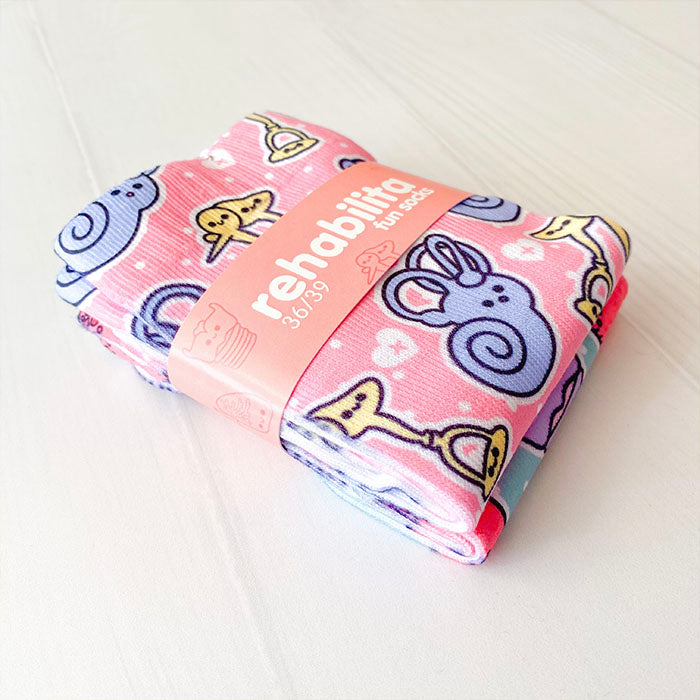 Calcetas Fono Cute - pack de 2