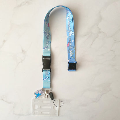 Lanyard Charm Estudiante de Kinesiología