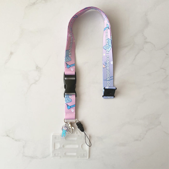 Lanyard Charm Estudiante de Fonoaudiología