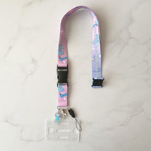 Lanyard Charm Estudiante de Fonoaudiología