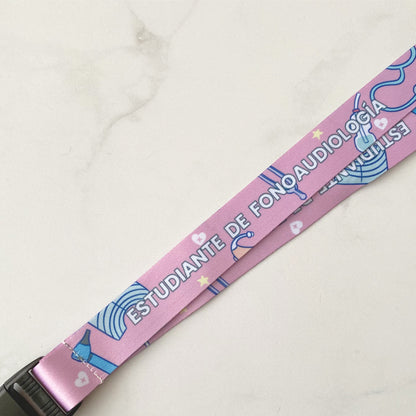 Lanyard Charm Estudiante de Fonoaudiología