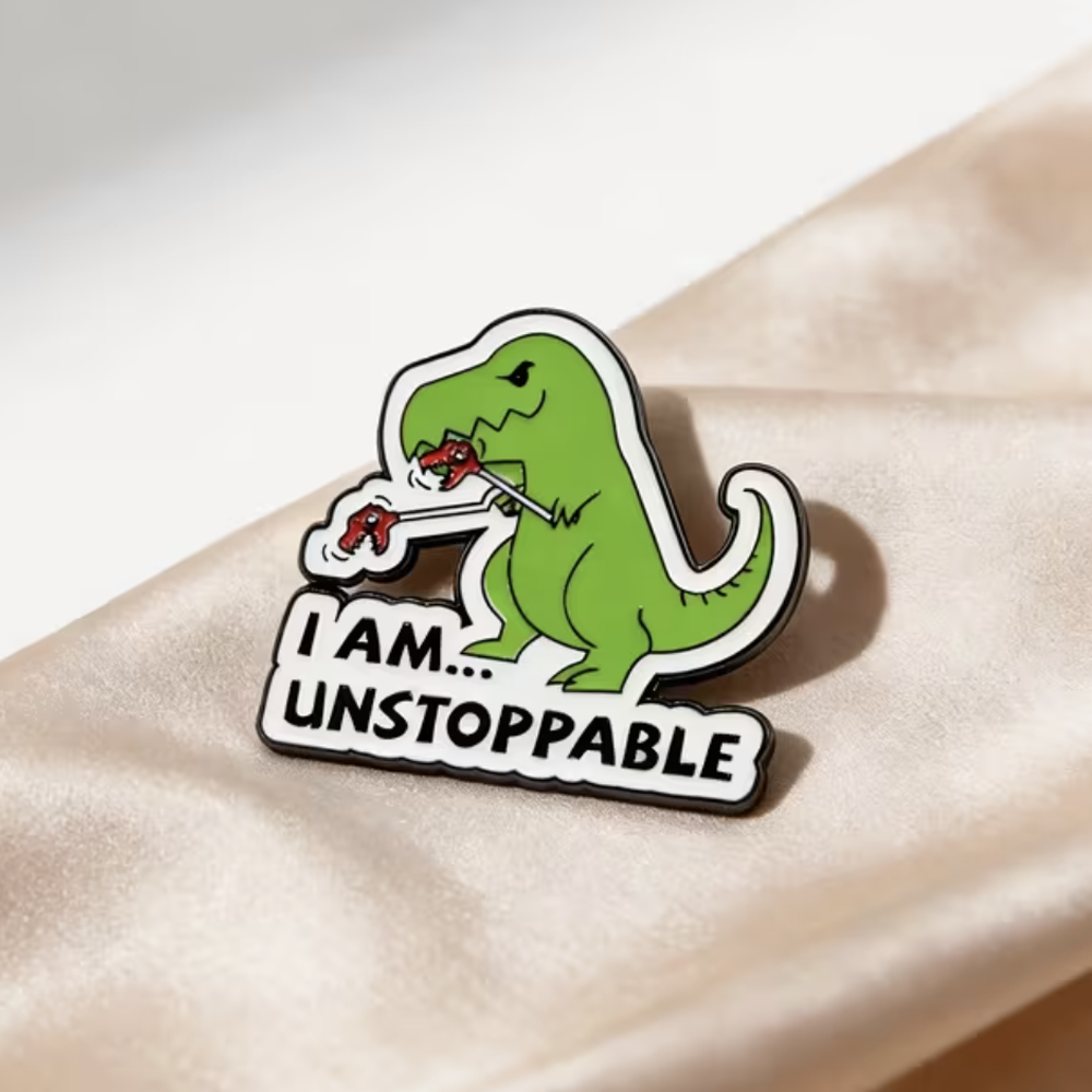 Pin Dino Inclusivo
