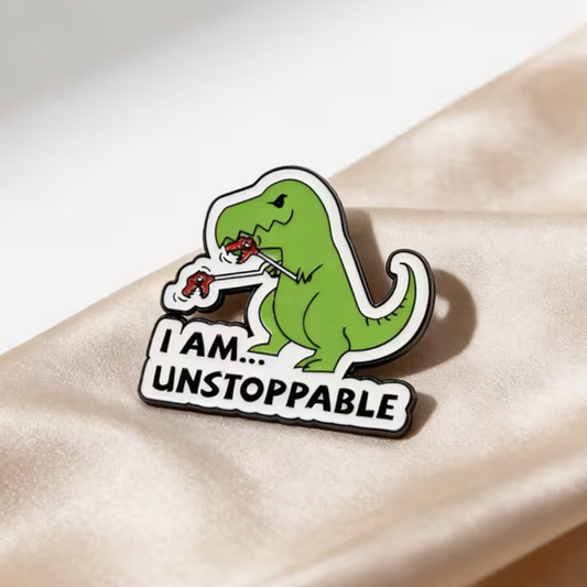 Pin Dino Inclusivo