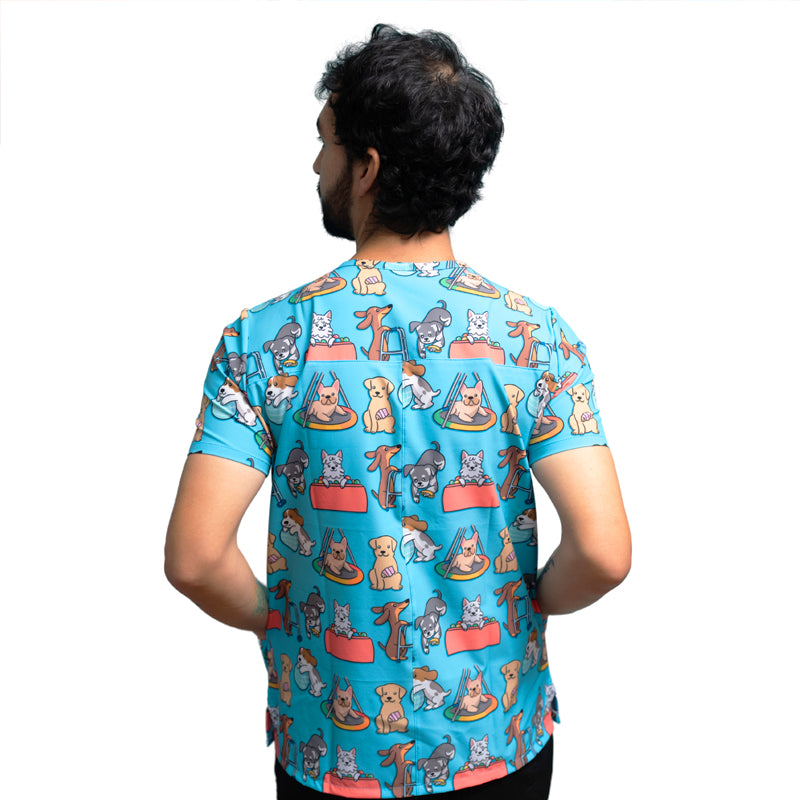 Scrub Perritos TO - Hombre
