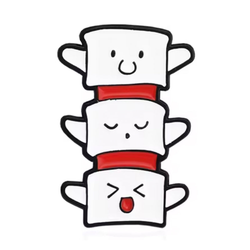 Pin Vértebras Cute