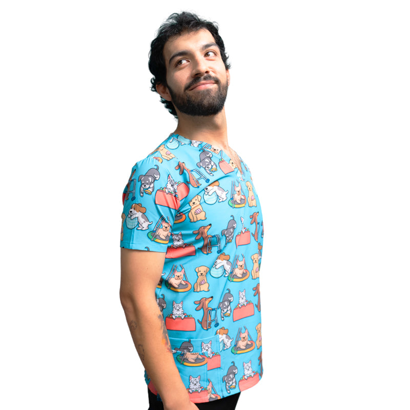 Scrub Perritos TO - Hombre