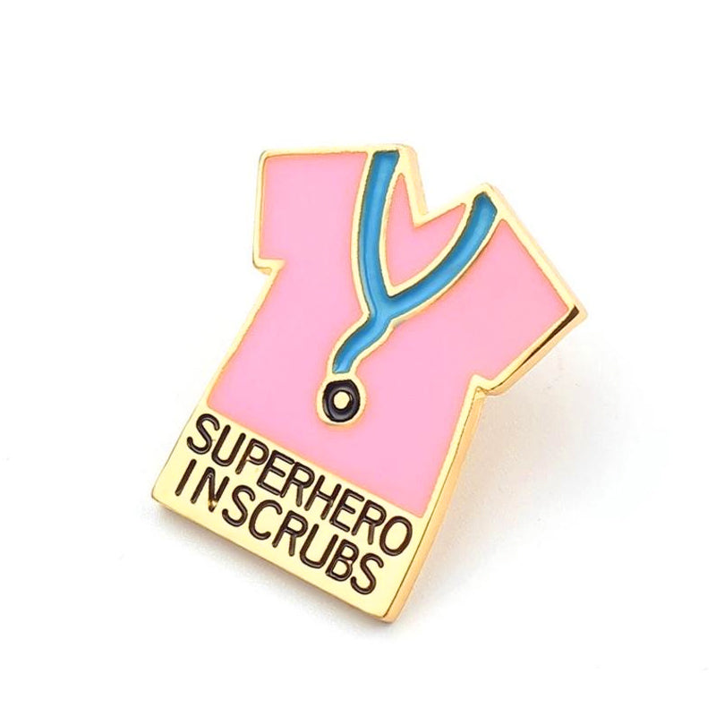 Pin Superhero in Scrubs