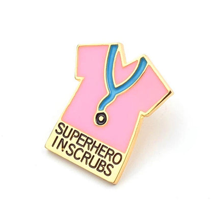 Pin Superhero in Scrubs