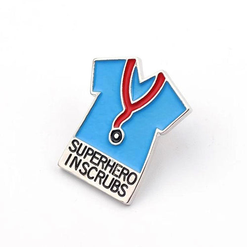 Pin Superhero in Scrubs