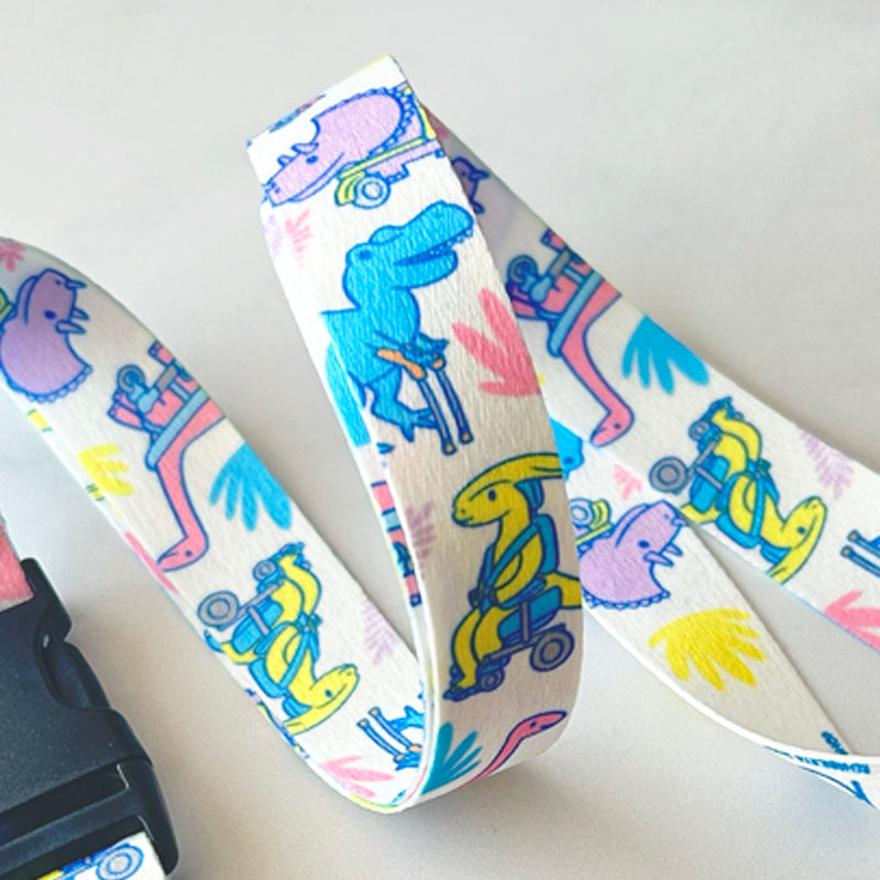 Lanyard Basic Dino Inclusivo