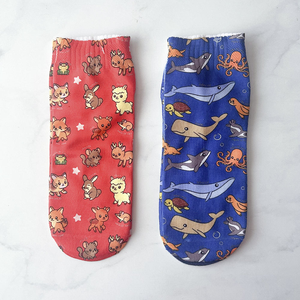 Calcetas Fauna Chilena (Pack 2 pares)