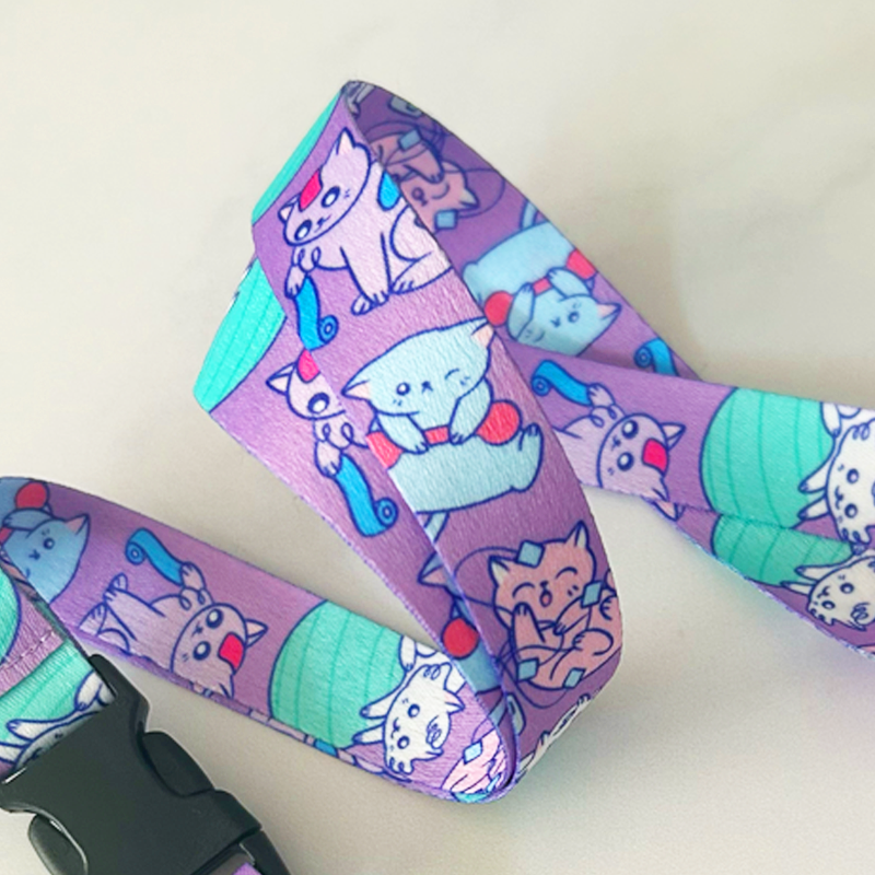 Lanyard Basic Gatitos Kines