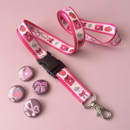 Set Lanyard Love