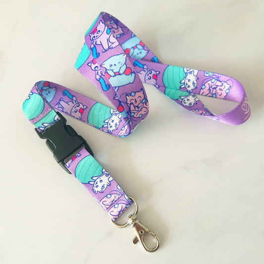 Lanyard Basic Gatitos Kines