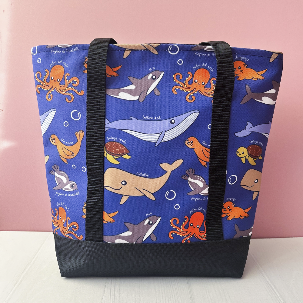Bolso Fauna Chilena Marina