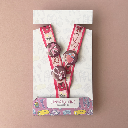 Set Lanyard Love