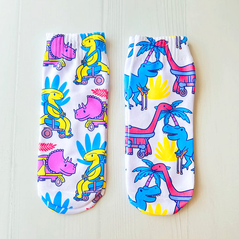 Calcetas Dino Inclusivo (pack de 2 pares)