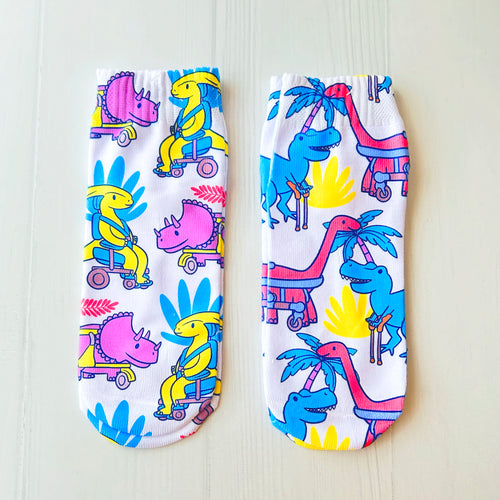 Calcetas Dino Inclusivo (pack de 2 pares)