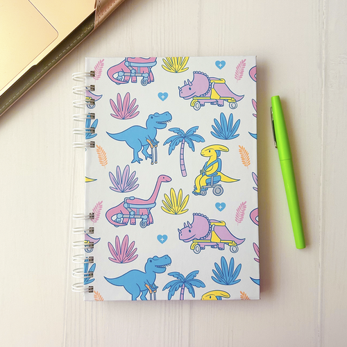Libreta A5 Dinos Inclusivos