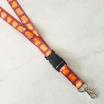Lanyard Basic Capibara Fono