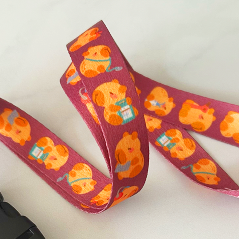 Lanyard Basic Capibara Fono