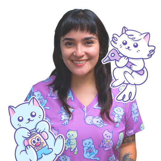 Scrub Gatitos Fono