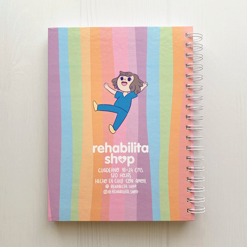 Cuaderno Kinesita Rainbow