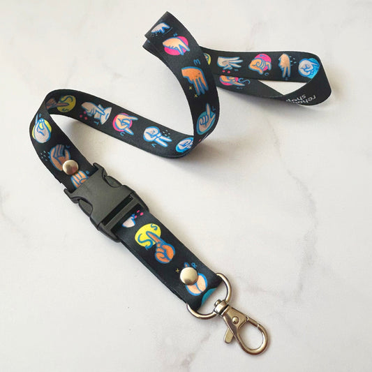 Lanyard Basic Señas ABC