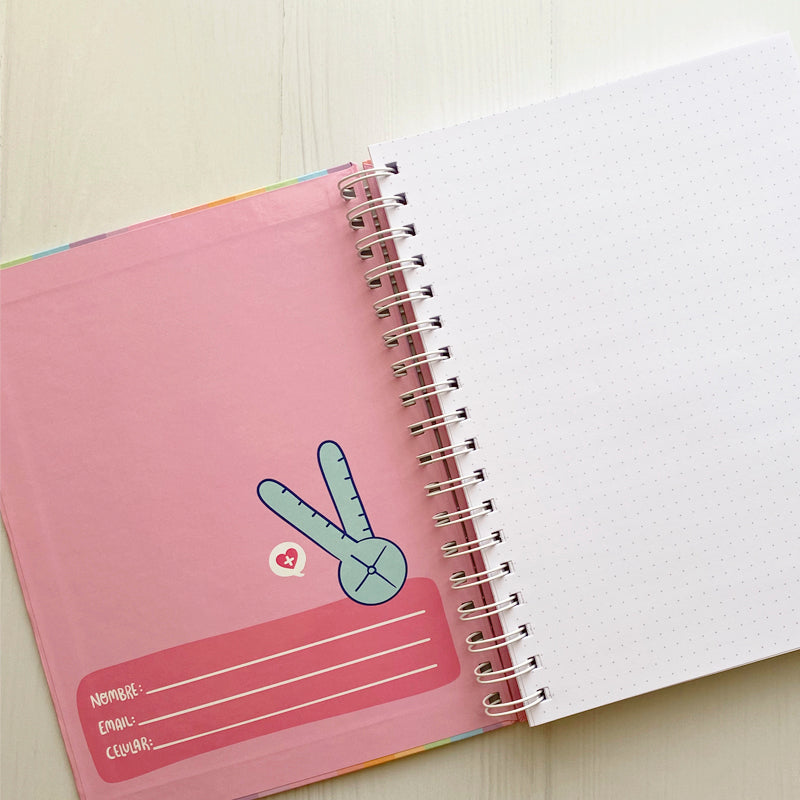 Cuaderno Kinesita Rainbow