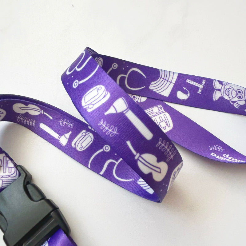 Lanyard Basic Fono Purple