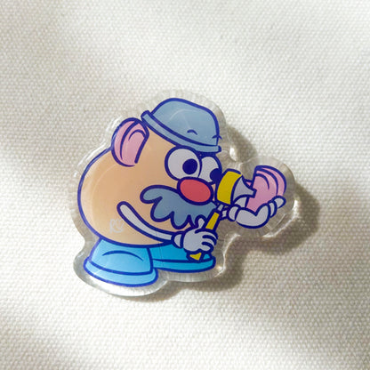 Pin Cara de Papa Fono