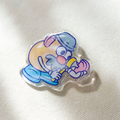 Pin Cara de Papa Fono