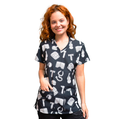 Scrub Fono Black