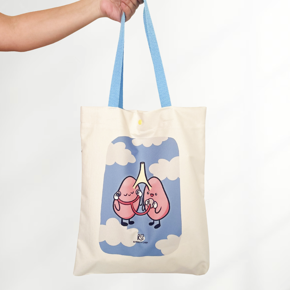 Tote Bag Pulmoncitos