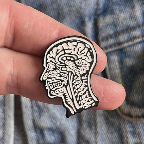 Pin Sagital Black