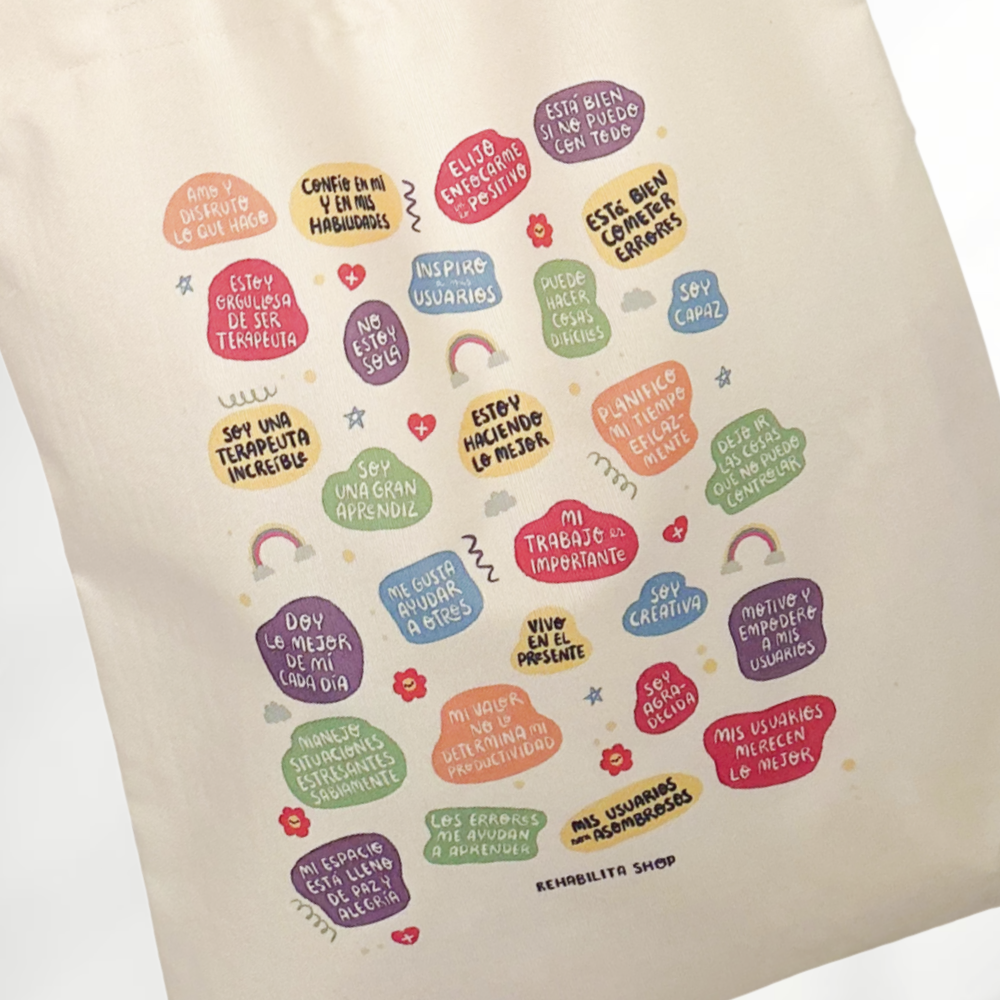 Tote Bag Afirmaciones Bonitas ✨