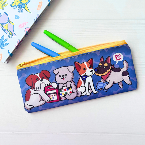 Estuche Perritos Fonos