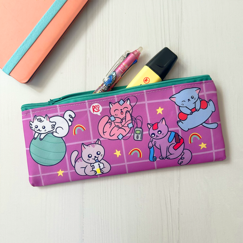Estuche Gatitos Kine