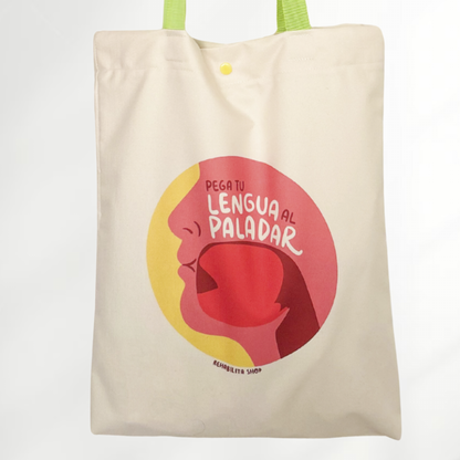 Tote Bag Pega tu Lengua al Paladar