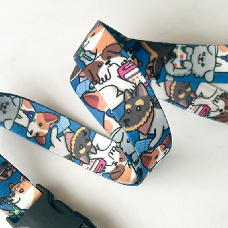 Lanyard Basic Perritos Fono