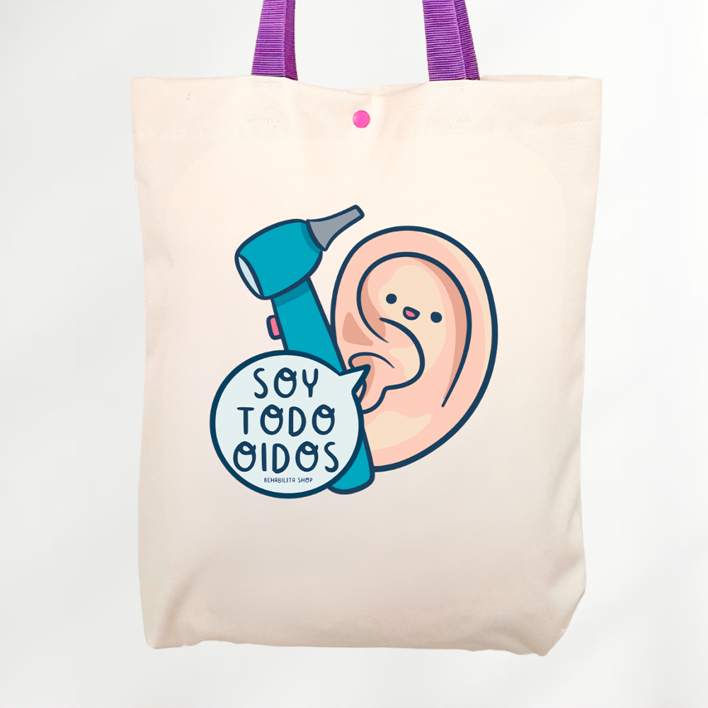 Tote Bag Soy Todo Oídos