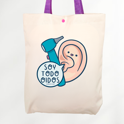 Tote Bag Soy Todo Oídos