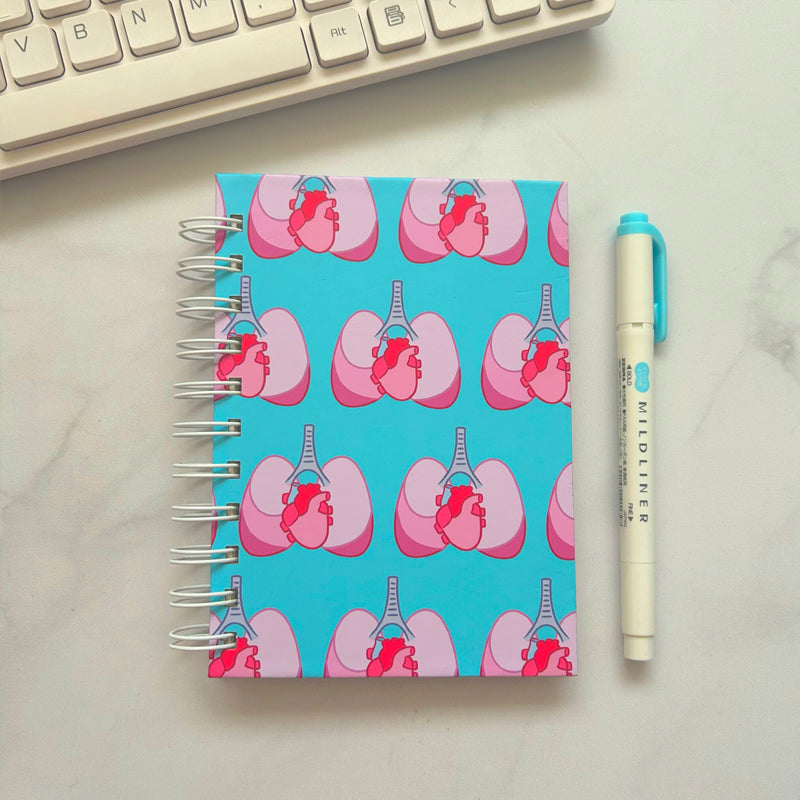 Libreta A6 Pulmones