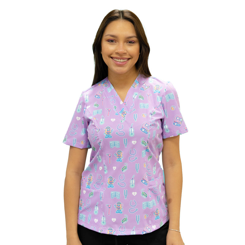 Scrub Fono Color Violeta