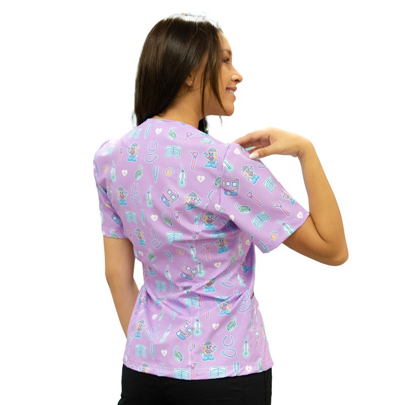 Scrub Fono Color Violeta