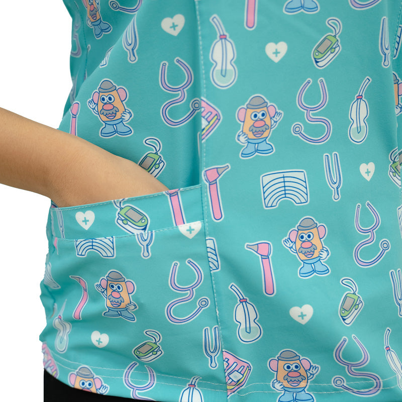 Scrub Fono Color Turquesa