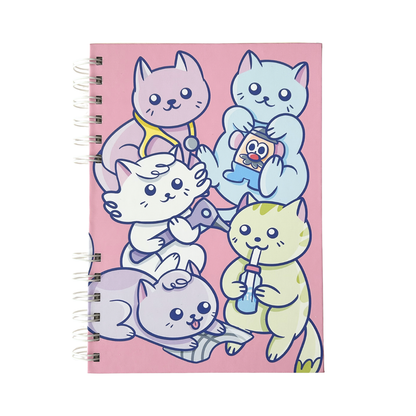 Libreta A5 Gatitos Fono