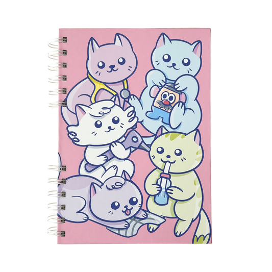 Libreta A5 Gatitos Fono