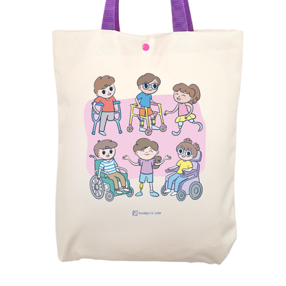 Tote Bag Niños Discapacidad