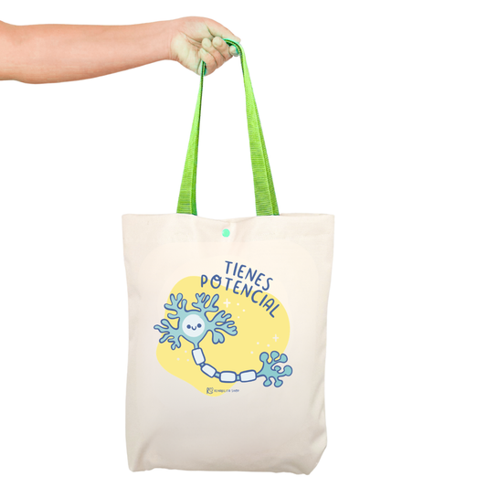 Tote Bag Neurona Tienes Potencial